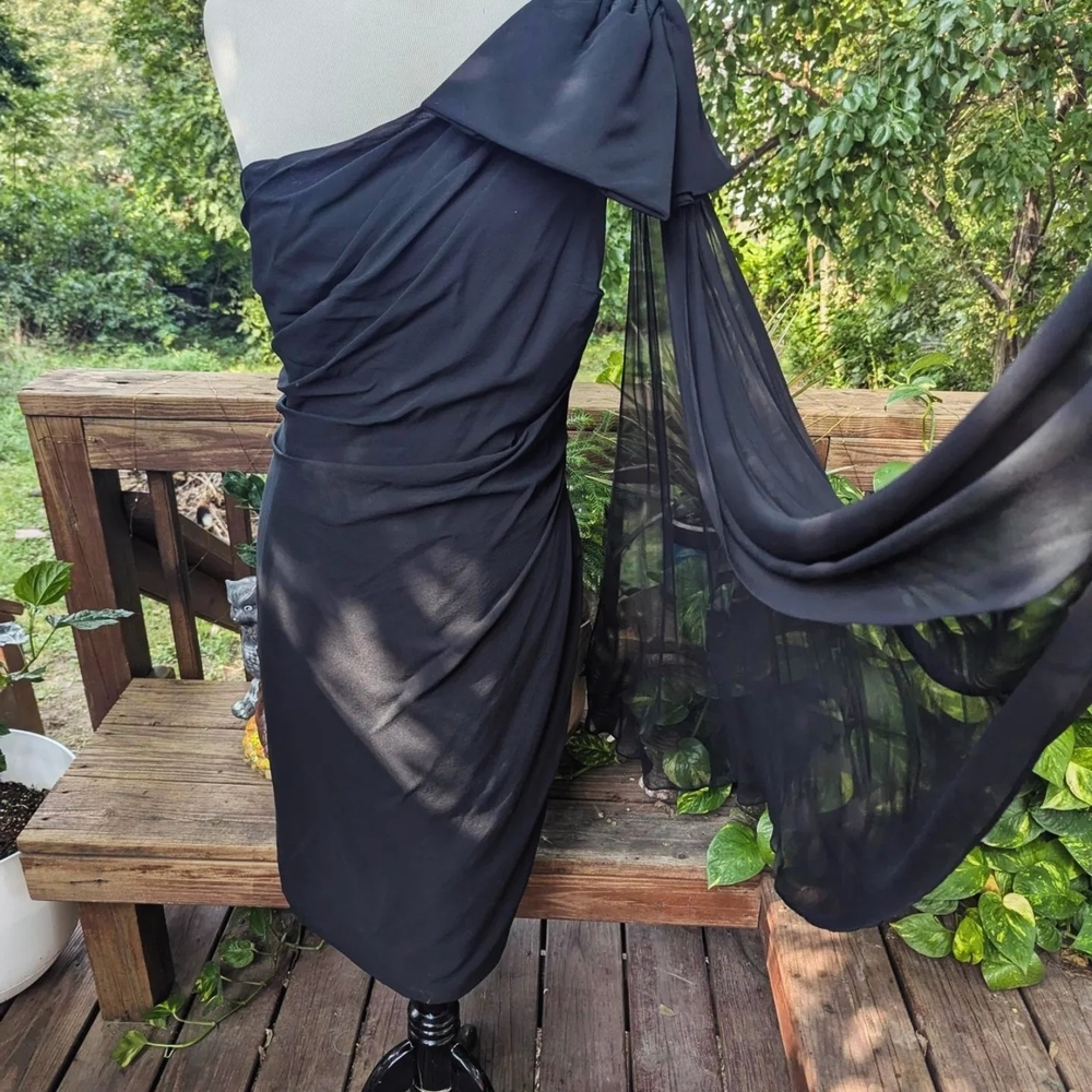 Stylish Black Off-Shoulder Dress